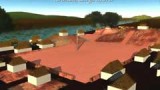 Etowah Mounds computer reconstruction
