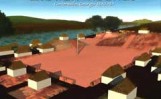 Etowah Mounds computer reconstruction