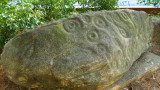 Forsyth Petroglyph View of the Forsyth petroglyph at the University of Georgia