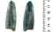 A composite photograph of the front and back of the jade gouge shown with a centimeter scale. CREDIT: Les O’Neil, University of Otago