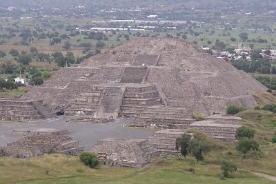 Teotihuacan Pyramid of the Moon Courtesy Wikipedia