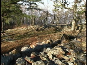 Fort Mountain stone wall