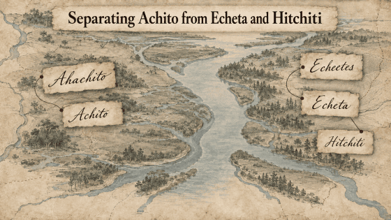 Separating Achito from escheat and Hitchiti